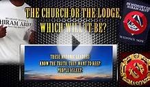 Freemasons In The Church/Hiram Abiff Ritual/Osiris/Nimrod