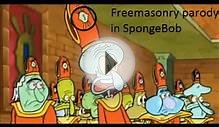 Illuminati and freemason in cartoon